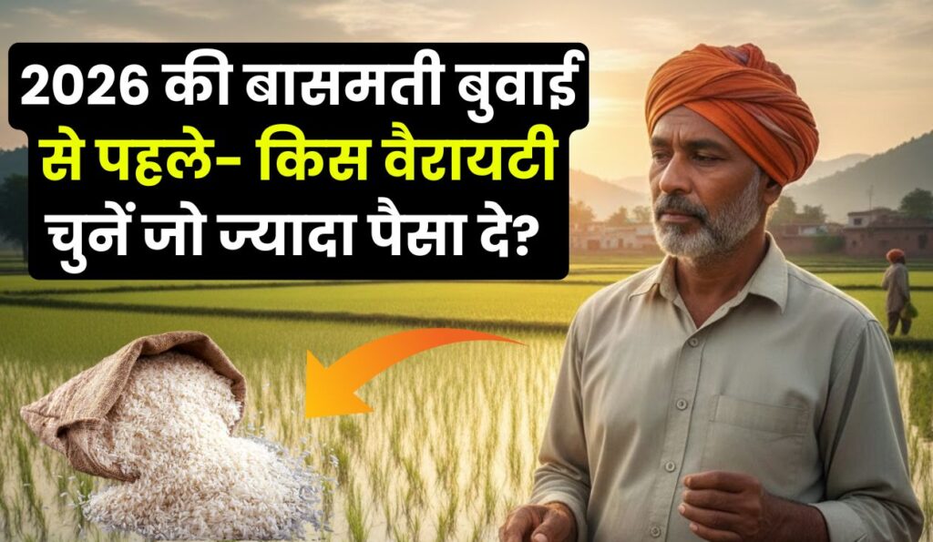 2026 की बासमती बुवाई से पहले