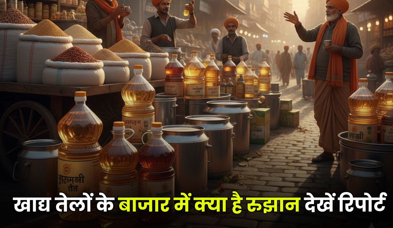 खाद्य तेलों के बाजार में क्या है रुझान देखें रिपोर्ट